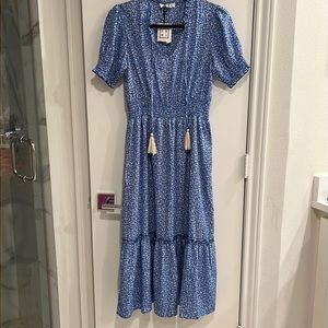 Brand new with tags, THML dress. Size Small.